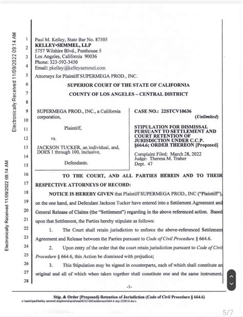 supermega v tucker|Court Records .